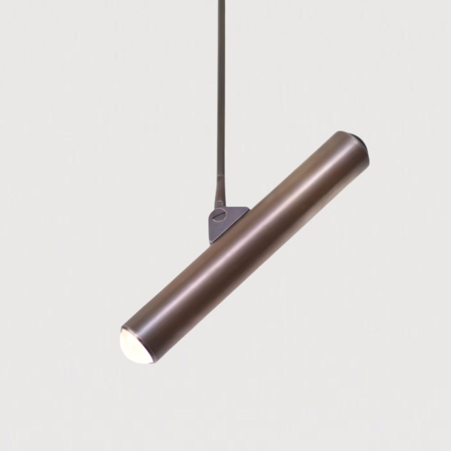Surveillance Single Flush Canopy Aged Brass